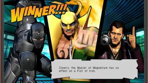 UMVC3 Iron Fist Quotes