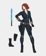BlackWidow-sketch.jpg (35 kB) Marvel vs. Capcom: Infinite, ilustración conceptual