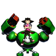 Tron-bonne-umvc3-full.png (553 kB) Marvel vs. Capcom 3: Fate of Two Worlds, pose de victoria completa.