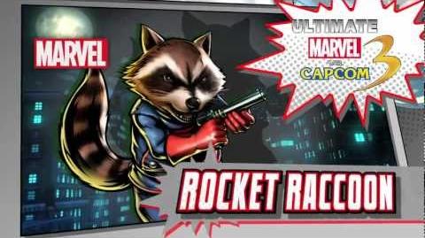 Rocket Raccoon Character Vignette - Ultimate Marvel vs. Capcom 3