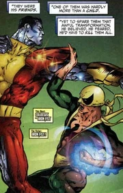 Iron fist vs 