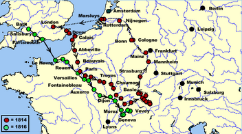 Six weeks map