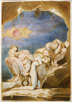 William Blake Visions Of The Daughters Of Albion 1793 Mary Shelley Wiki Fandom