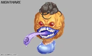 Concept art of the D. Nightmare