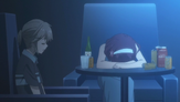 Midori y Kojuro durmiendo