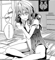 Midori when she isn't acting secretary of the Adagakis