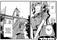 Midori taking up secretary position of the Adagakis