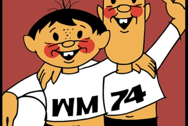 74' WM TIP&TAP doll サッカーW杯西ドイツ大会マスコット 74' WM TIP&TAP doll サッカーW杯西ドイツ大会マスコット 74' WM