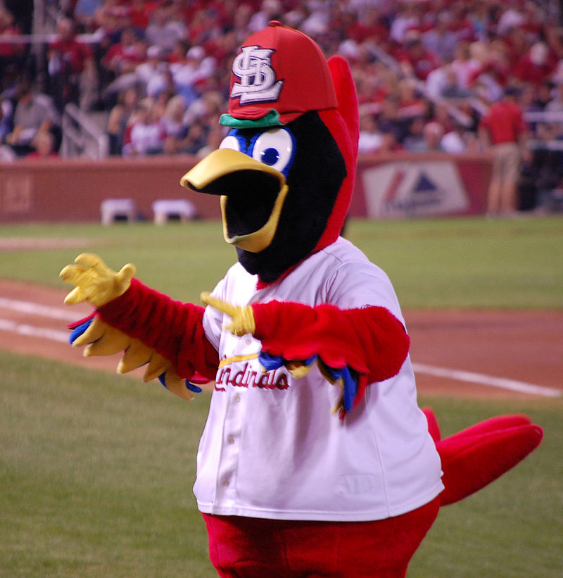 National Mascot Day: St. Louis Cardinals' Fredbird is No. 3 in MLB