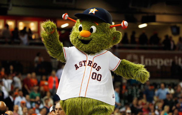 Orbit - Houston Astros Mascot, Fun with Orbit