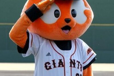 Yomiuri Giants Japanese Baseball LOT Japan Giabbit Mascot Bat Folding Bag