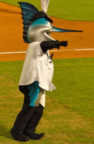 Billy The Marlin, Mascot Wiki