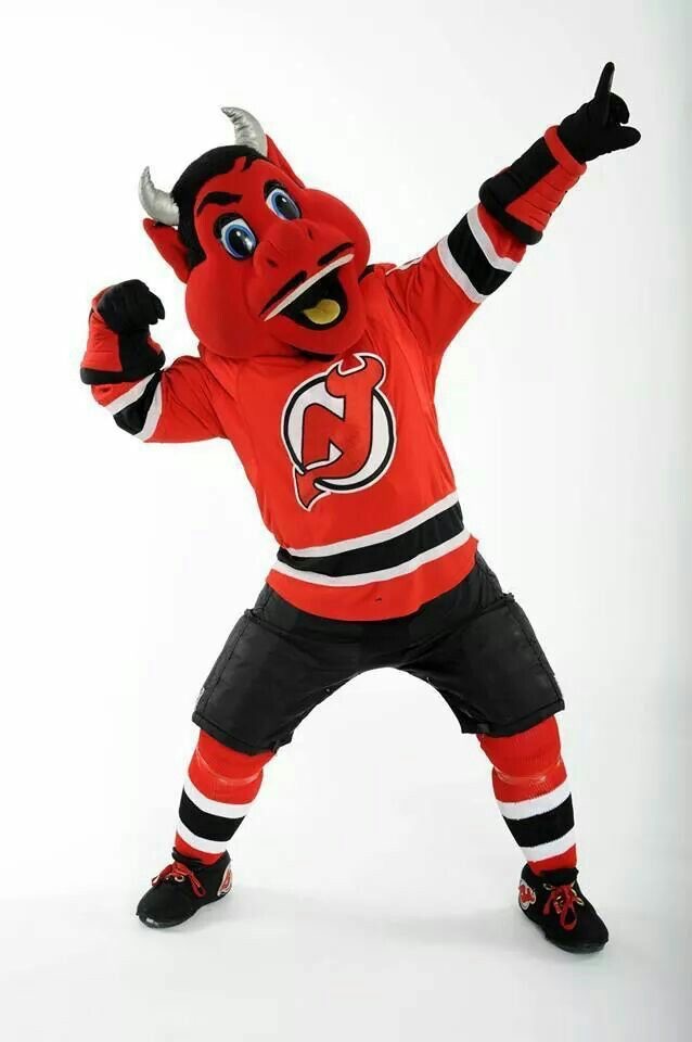 NJ Devil Mascot  New Jersey Devils