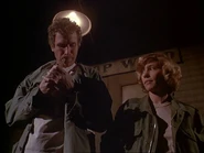 Stevens-Baker-As you were.jpg (33 KB) Patricia Steven's Baker with Trapper taking a break outside Post-Op. Scene from "As You Were" in Season 2.