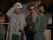 Patricia Stevens-the incubator.jpg (37 KB) On the extreme left, uncredited appearance by Patricia Stevens, probably her first - she has just passed Hawkeye an ice pack.