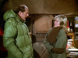 MASH episode - Baby It's Cold Outside - Charles and Margaret