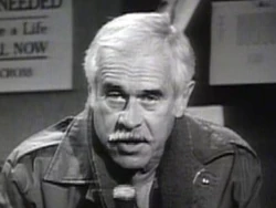 Clete Roberts in "The Interview", widely thought to be one of the best episodes in the entire series.
