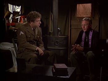 Chaplains tent-tea and empathy
