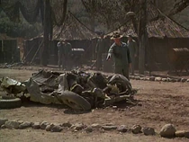 Potter, like any true cavalry man, shoots his mount to put it out of its misery.