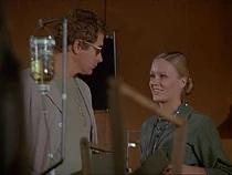 Lauritsen (uncredited) with Trapper in Post-Op in "The Incubator".