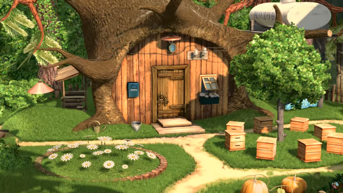 Bear's house Masha and the Bear Wiki Fandom Bear's house Masha and the Bear Wiki Fandom