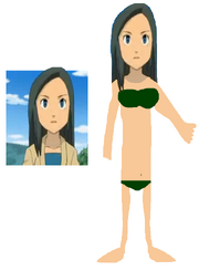 Kira Hitomiko wearing bikini