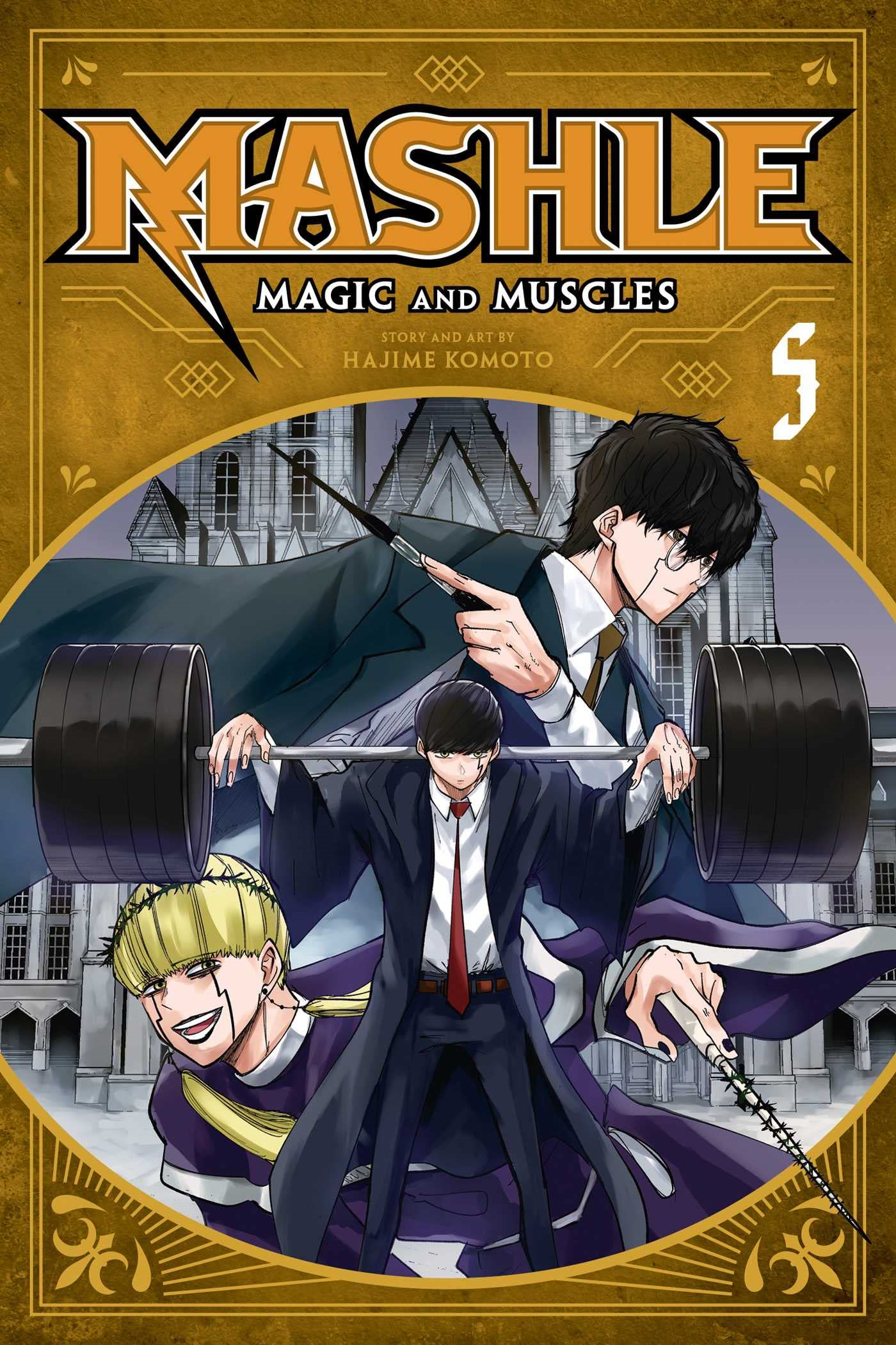 ART] Mashle: Magic and Muscles Is on the cover via Weekly Shonen