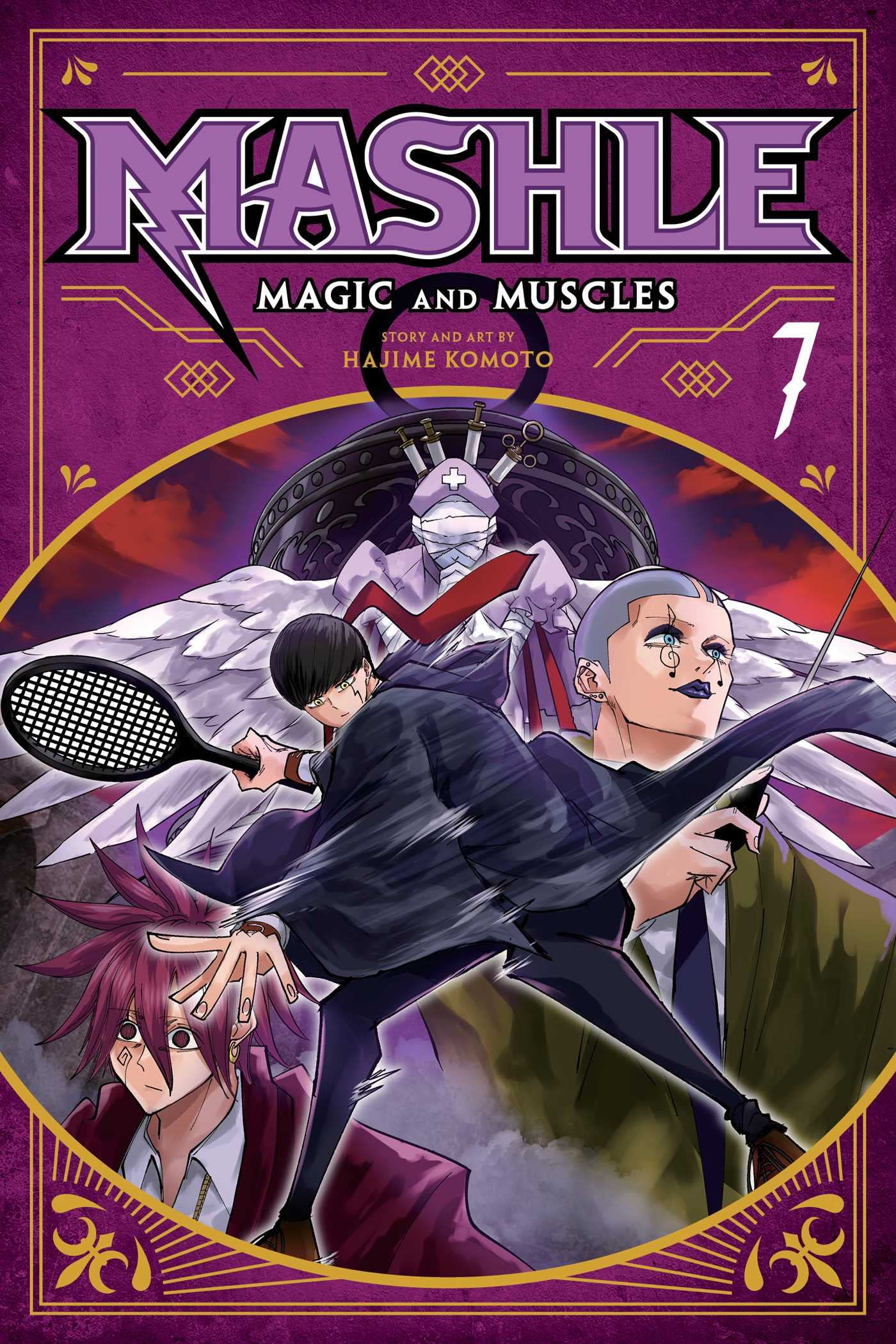 ART] Mashle: Magic and Muscles Is on the cover via Weekly Shonen