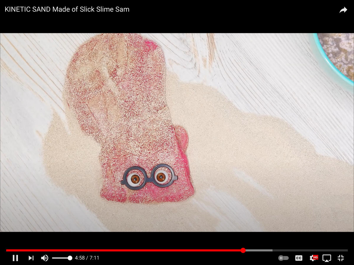 Slick slime sam kinetic sand outlet
