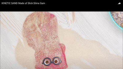 Slick slime sam kinetic sand on sale