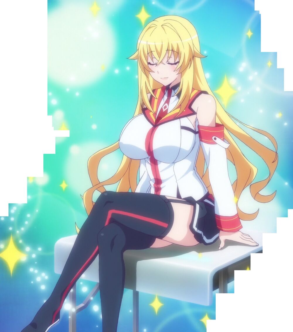 Free: Anime Icon , Masou Gakuen HxH v, three female anime