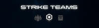 Strike Teams Menu