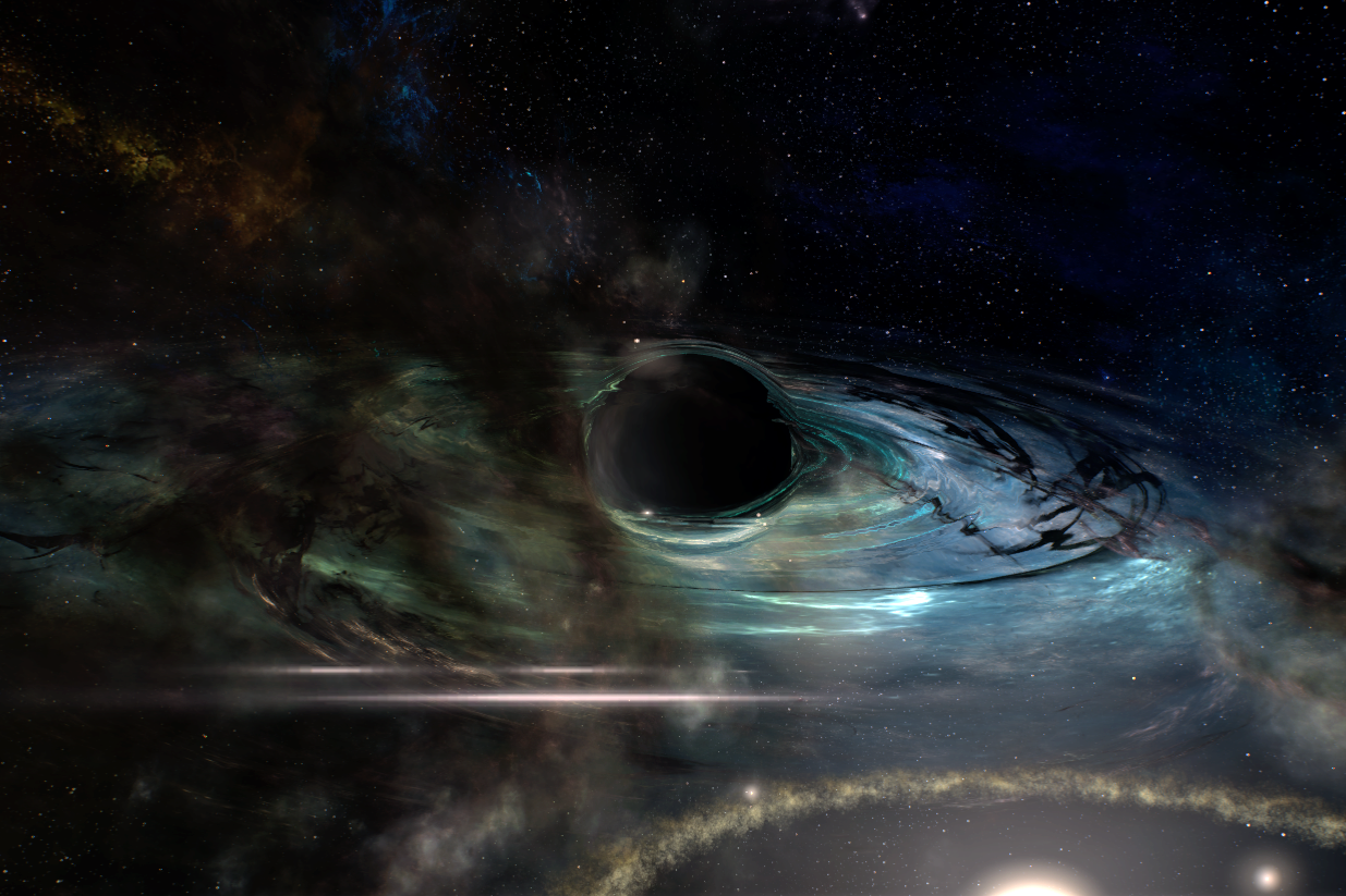 andromeda galaxy black hole