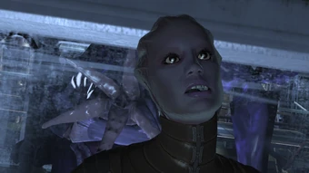 The Queen speaks through the asari