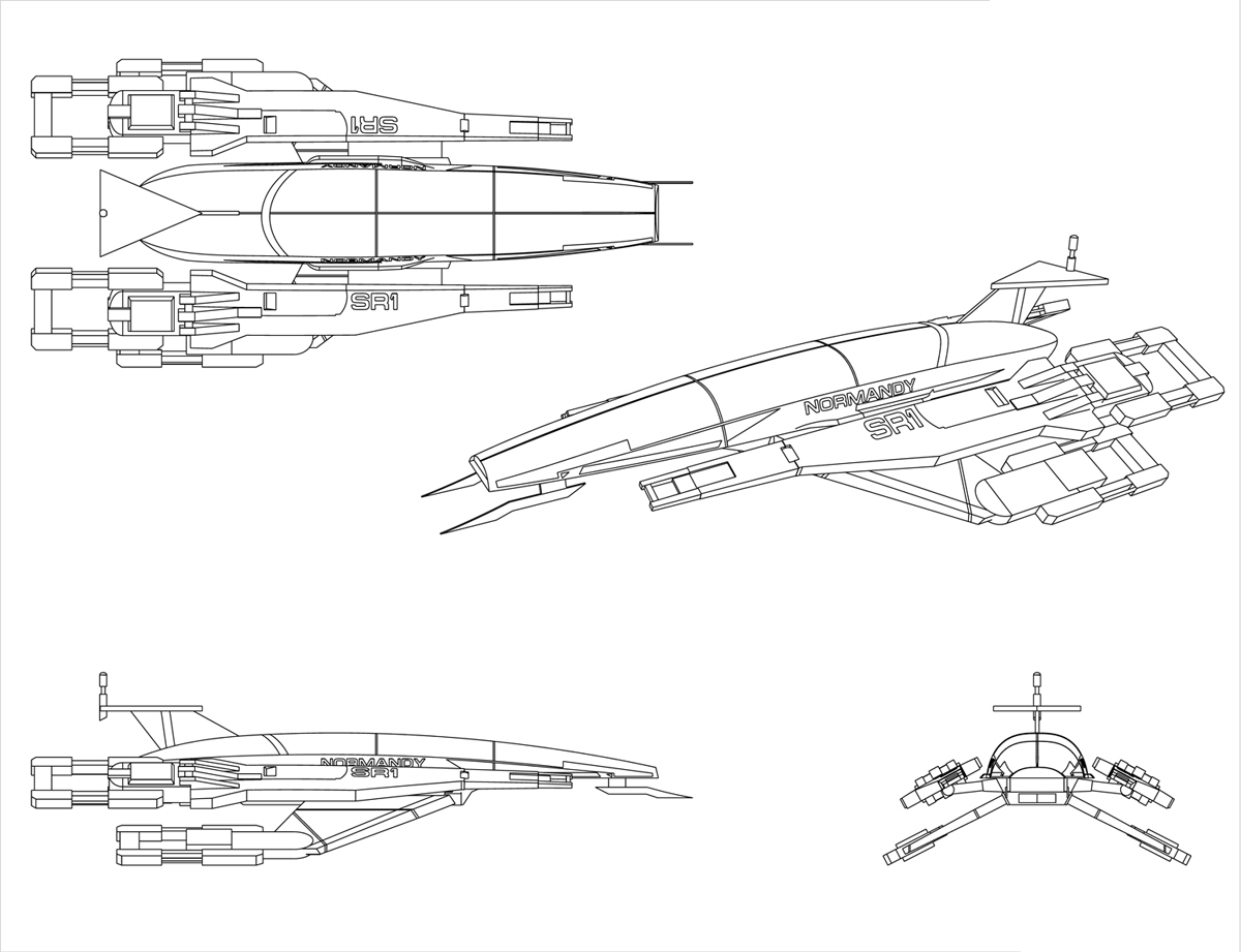 Кодекс/Космические Корабли И Техника | Mass Effect Wiki | Fandom