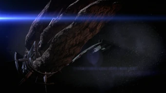 A Collector Cruiser next to the Normandy