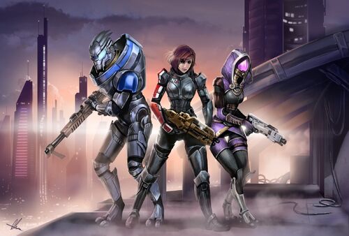 Mass effect team by aomori