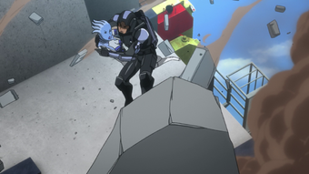 Destruction of the defense cannons
