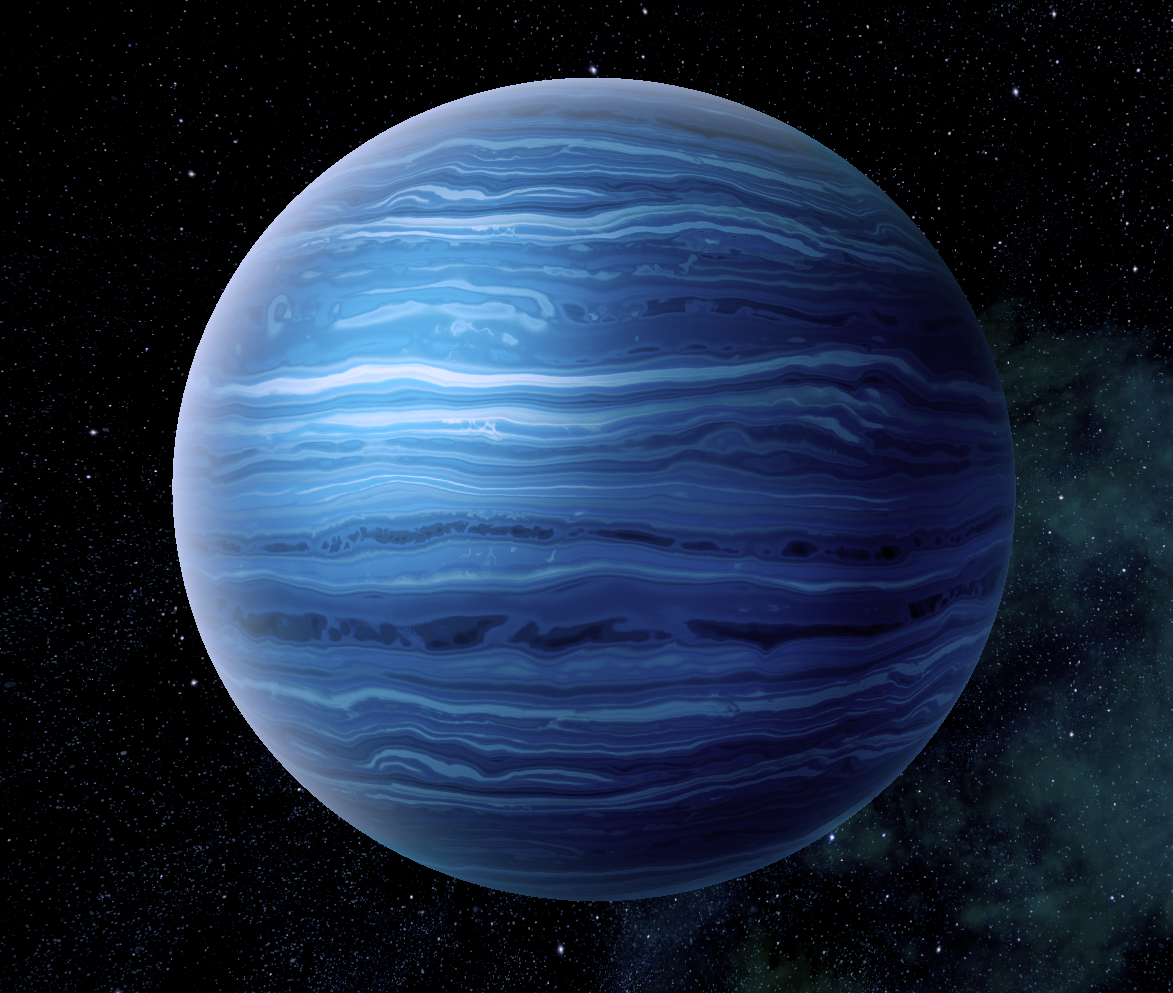 Планета океан название. Планеты гиганты Нептун. Планета Нептун газовый гигант. Экзопланеты Юпитер. Холодный Юпитер экзопланета.