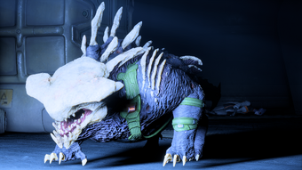 Imagine being unarmed while one of these things is stalking you in the dark, and they can cloak