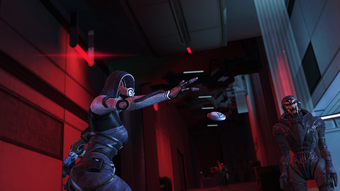 Quarians on Pilgrimage have to be quick on their feet to ensure their survival