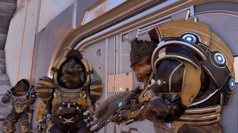 Drack stays a bit to give the guards a piece of his mind if he's not in your squad