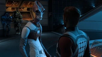 One grieves for dead friends while the other just wants to make sure they themselves won't get killed