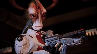 Mordin recalls with fondness his work for the Salarian STG