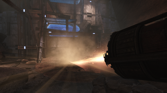 Could've been more useful against the geth if the laser was a bit more mobile