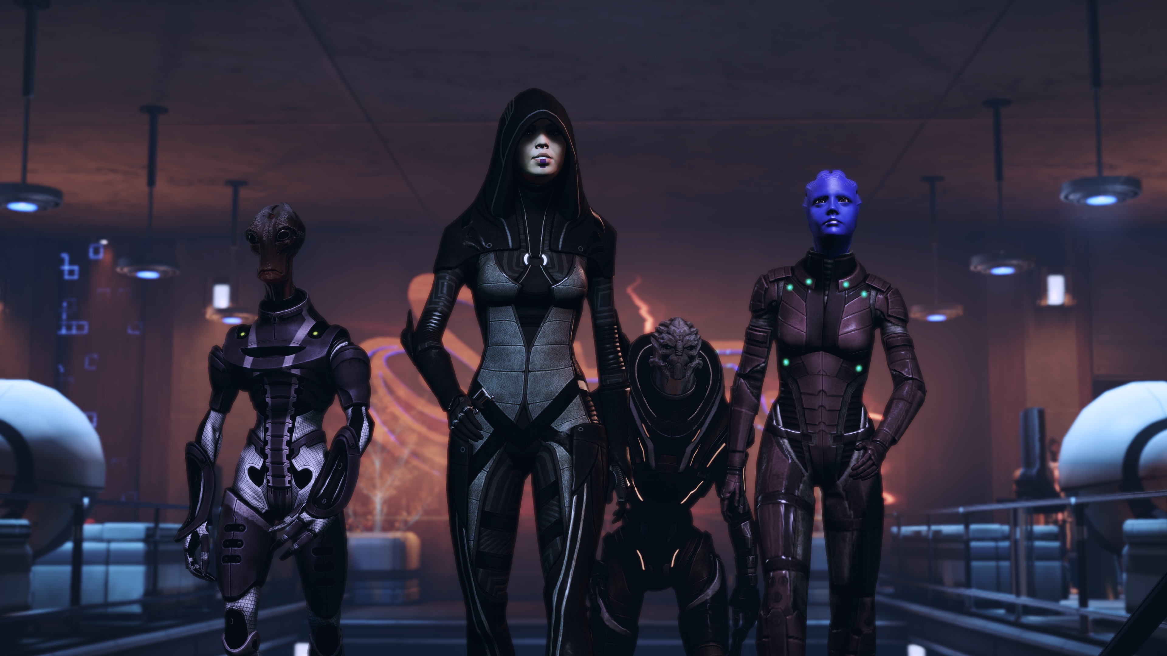 mass effect wallpaper squad