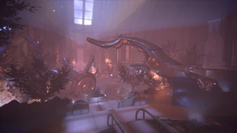 The Council Chambers after Sovereign's destruction