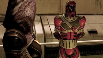 Reegar aboard the Rayya pledging his moral support