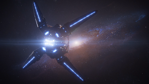 Hyperion beholds the Andromeda galaxy for the first time