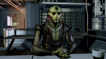 Thane during mission downtime